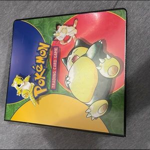 Pokémon binder with rare cards inside
